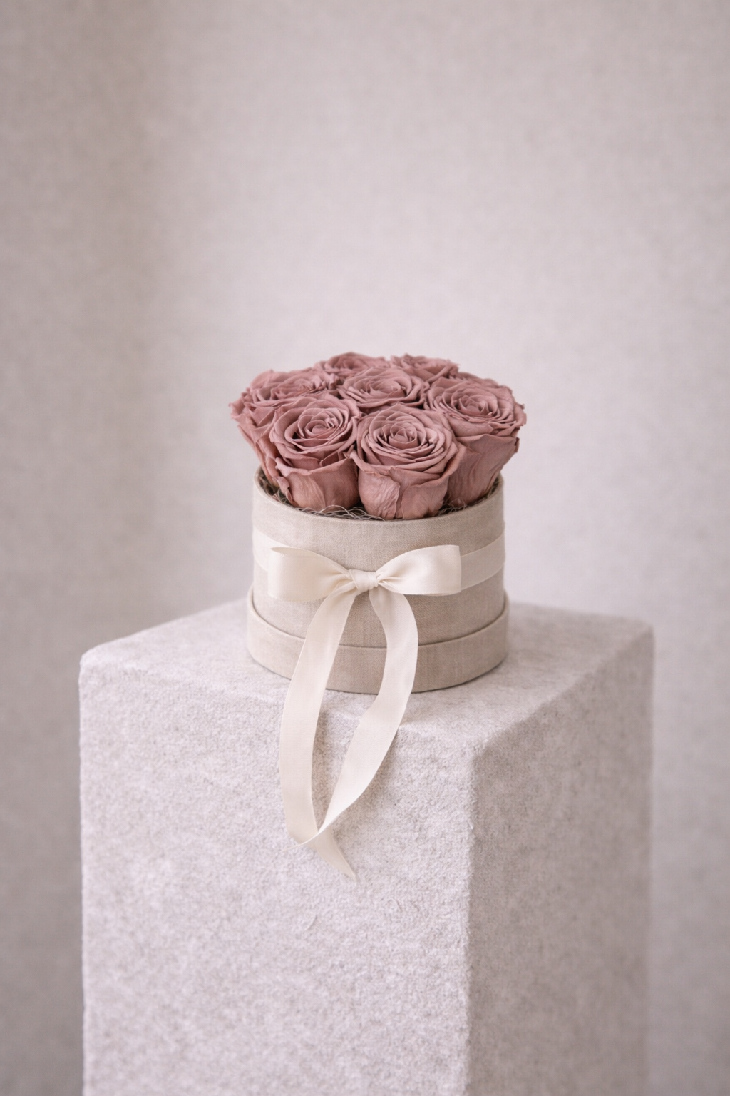 Rosenbox Chocolate, chocolate, ø 15 cm