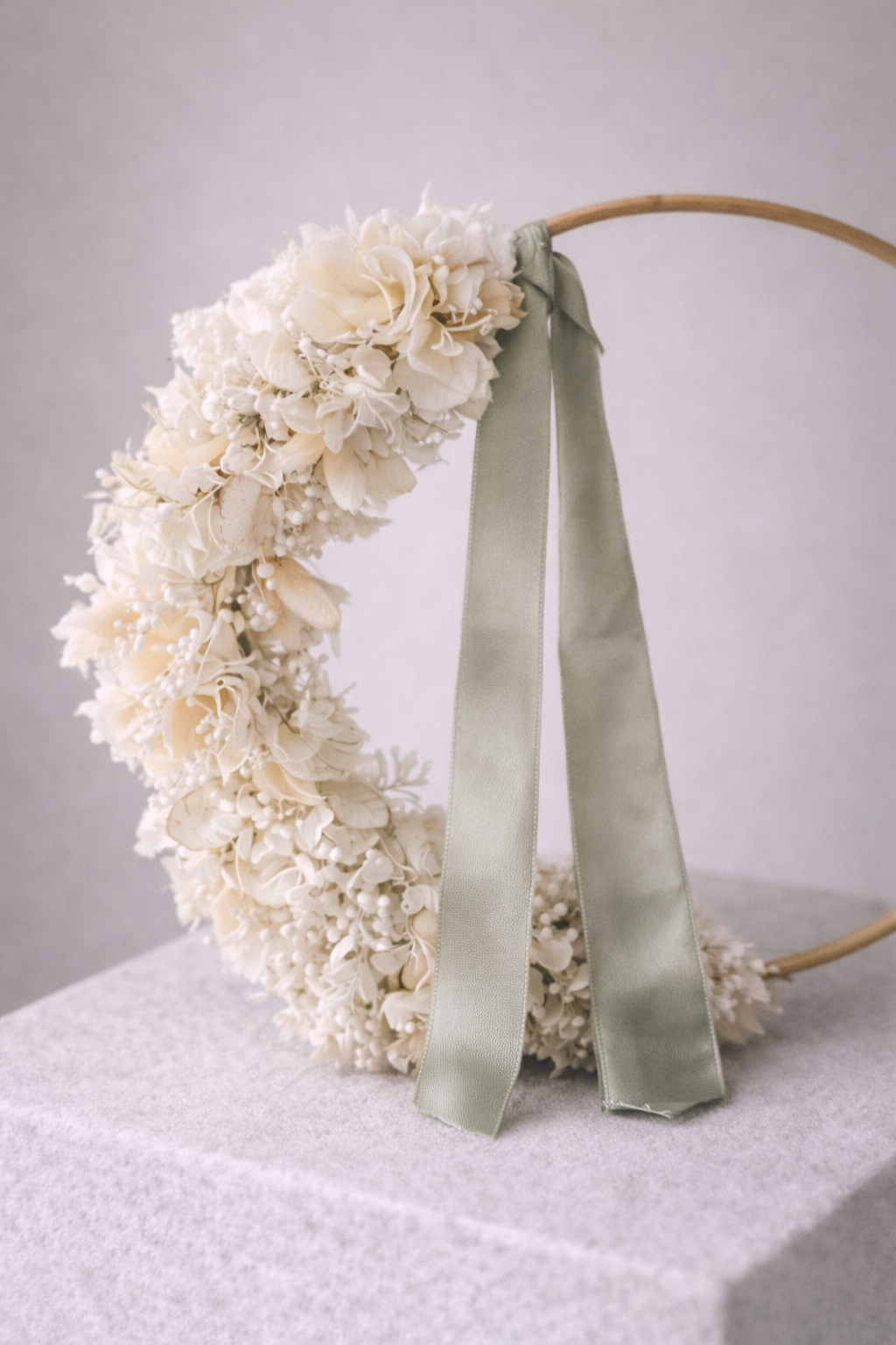 Gloria Flowerhoop, Ø 30 cm, Naturfarben