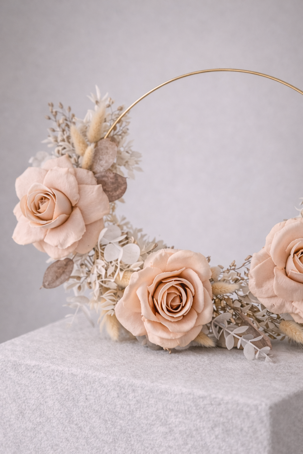 Nina Hoop, Ø 30 cm, Naturfarben