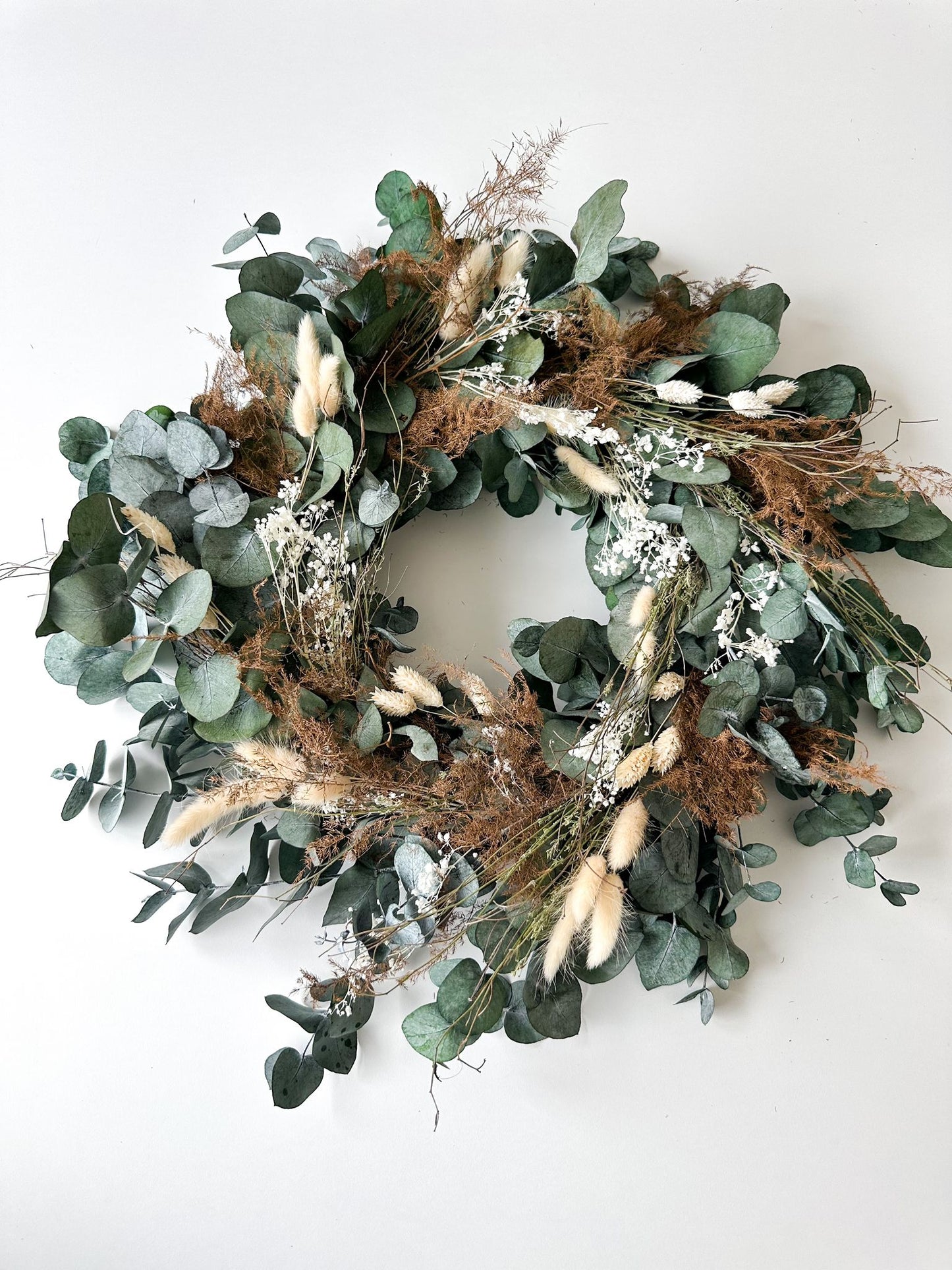 Adventskranz Darija, grüntöne, ⌀ 50 cm, 1 Stück