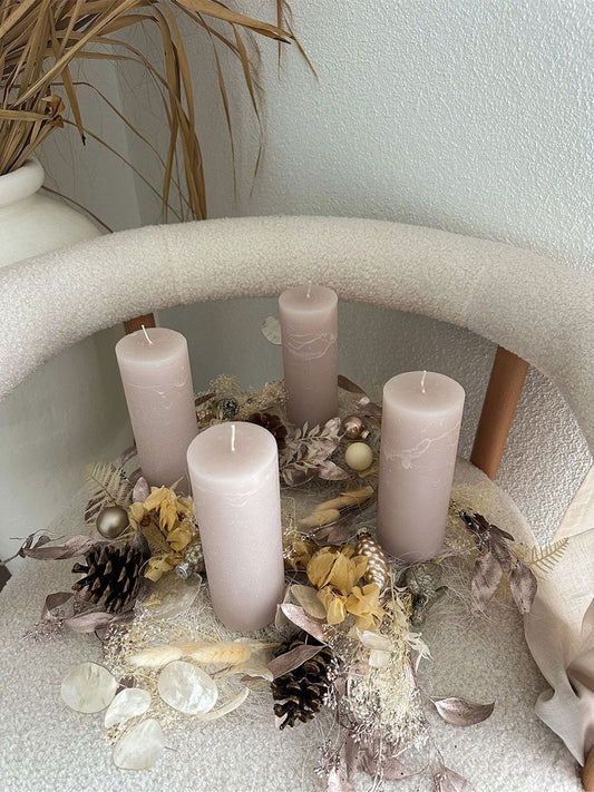 Adventskranz Matea, naturfarben, ⌀ 40 cm, 1 Stück