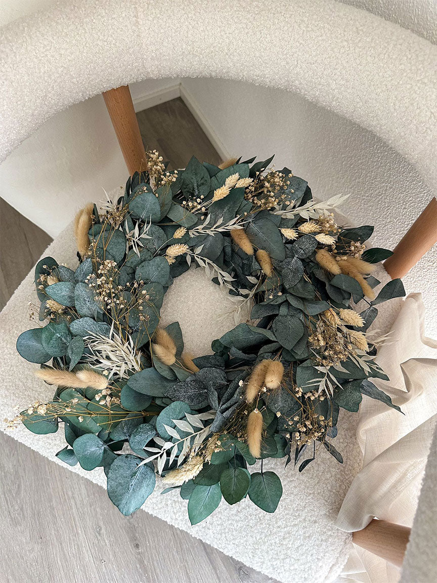Adventskranz Natalie, naturfarben, ⌀ 40 cm, 1 Stück