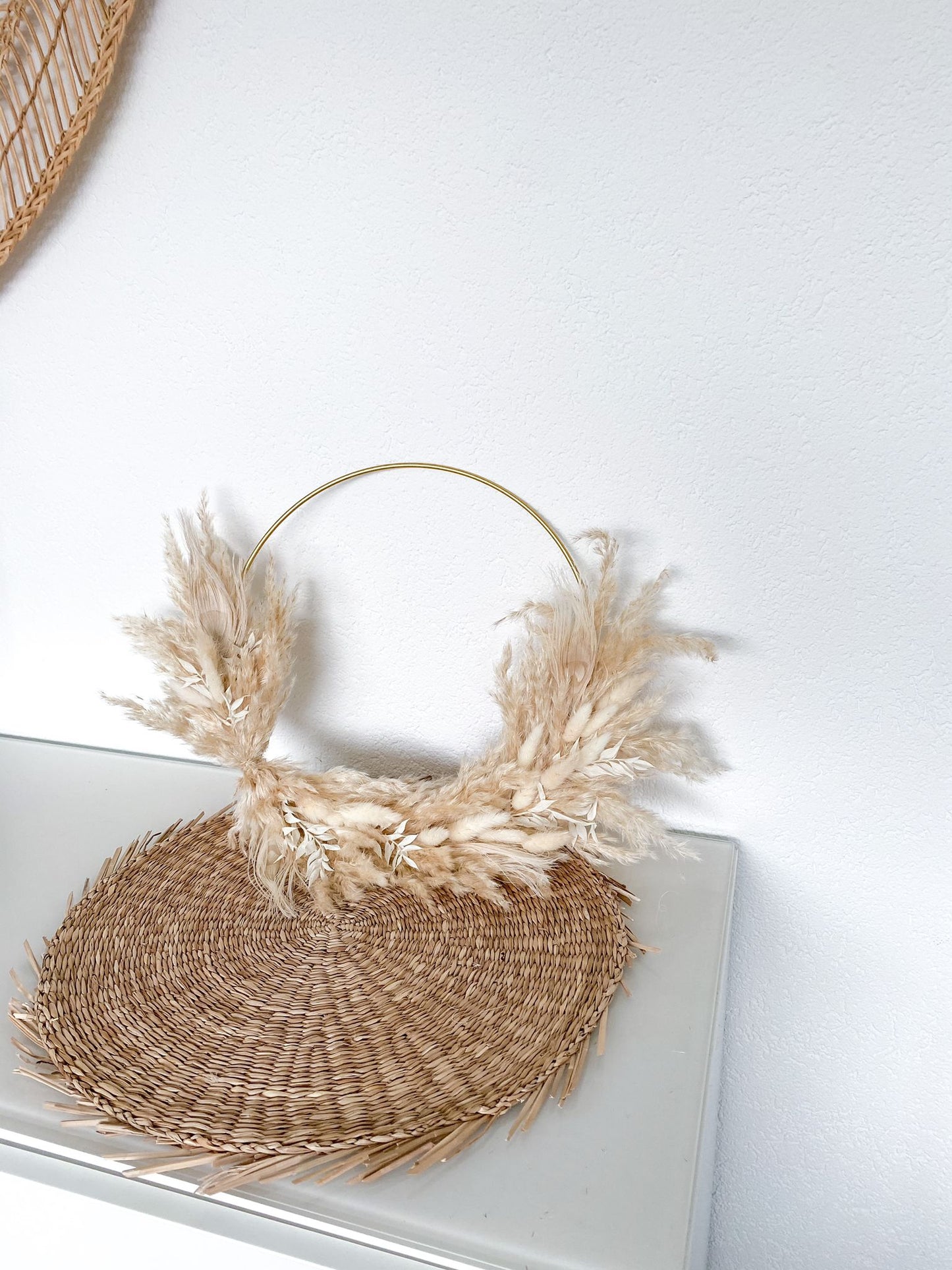 Zora Hoop mit Trockenblumen
